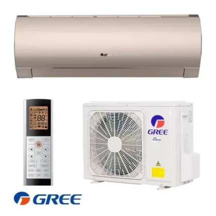 Инверторен климатик Gree Fairy II Champagne - GWH12ACC WiFi, 12 000 BTU, Клас А++